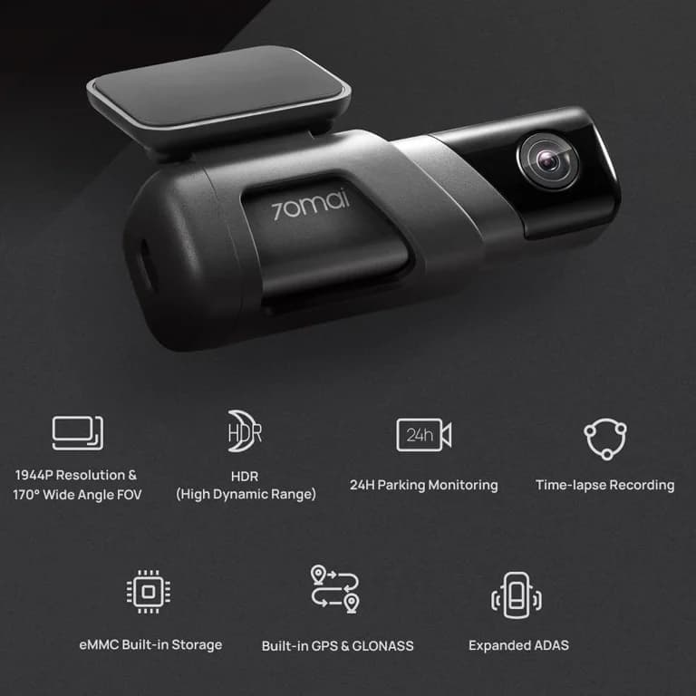 دوربین خودروی شیائومی 70mai Dash Cam M500 128GB